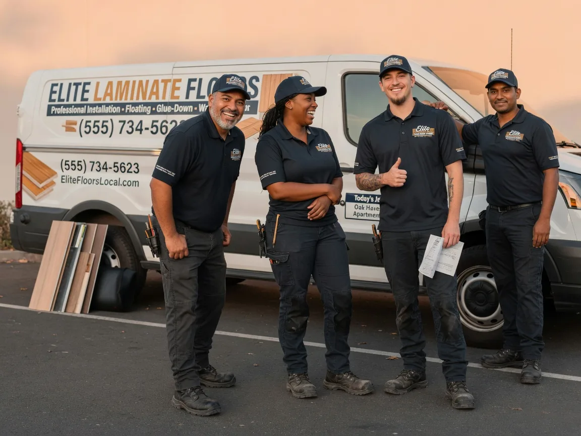 Laminate flooring installation company in Rush Center, KS